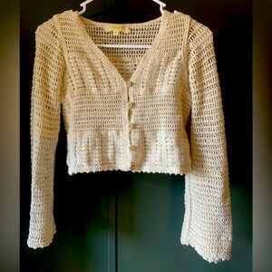 Elegant top/ cover up for sale! Originally paid $45 at Marshall’s. Barley wore.